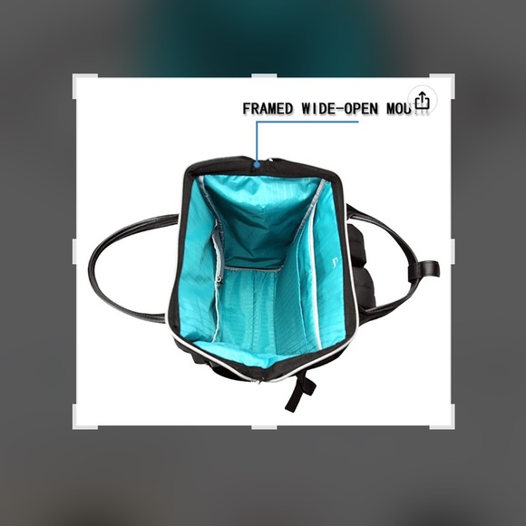 Kroser backpack with laptop protection/usb charge port. Black. Great work/travel - Picture 3 of 10